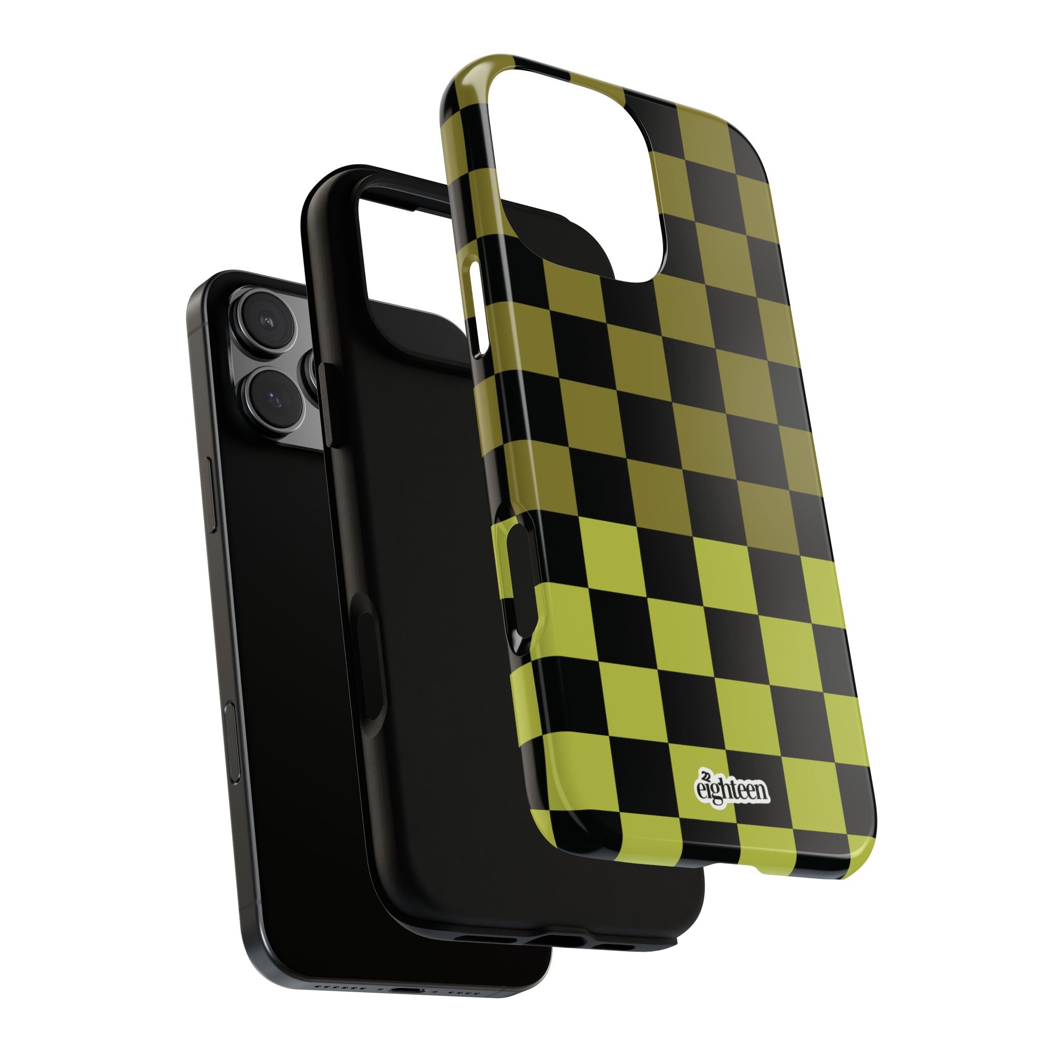 Split the Check Tough Phone Case