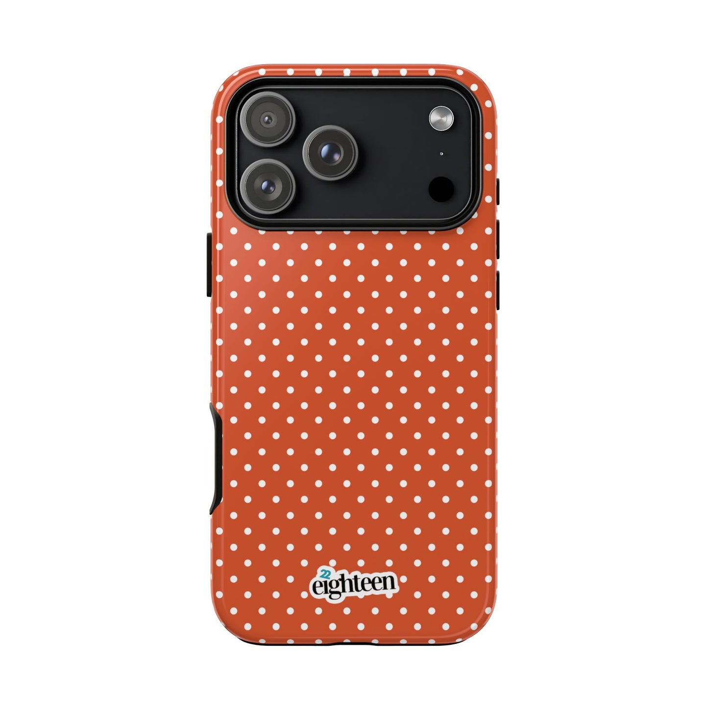 Harvest Orange Dotty Tough Phone Case
