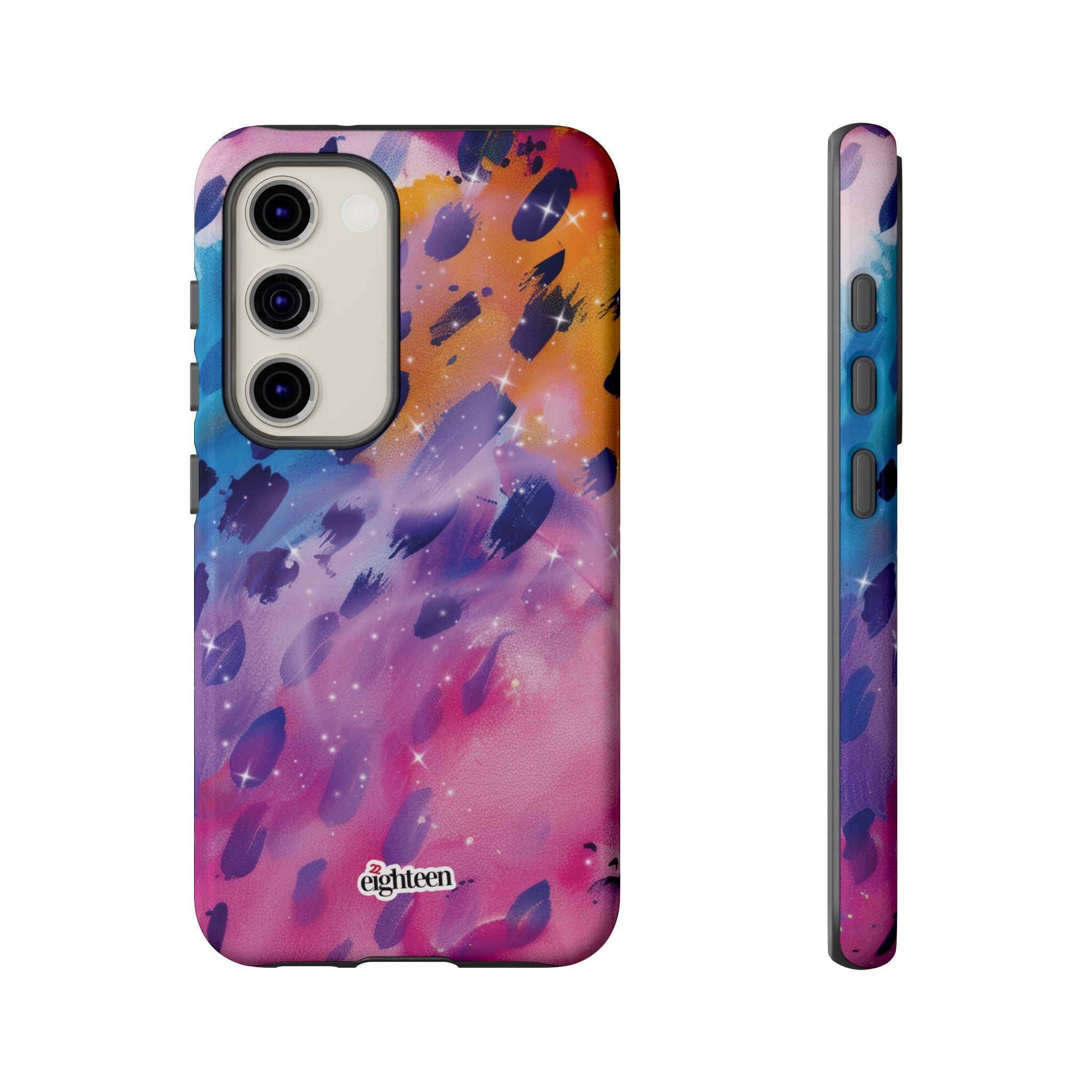 Nebula Glow Tough Phone Case
