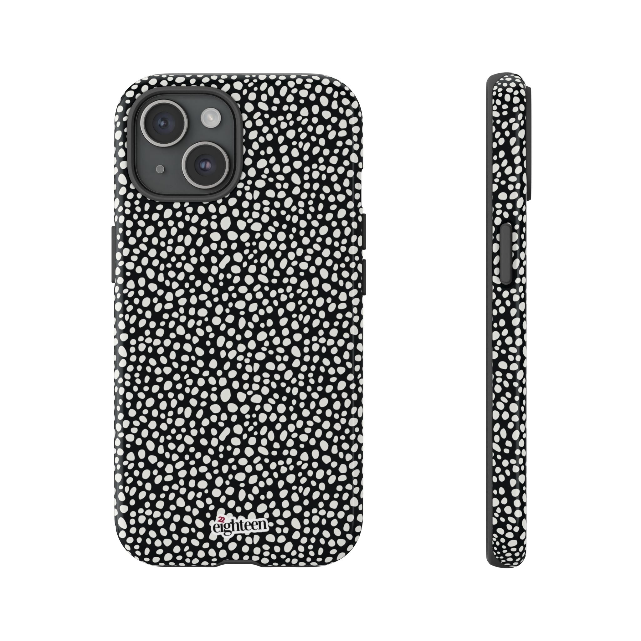 White Noise Tough Phone Case
