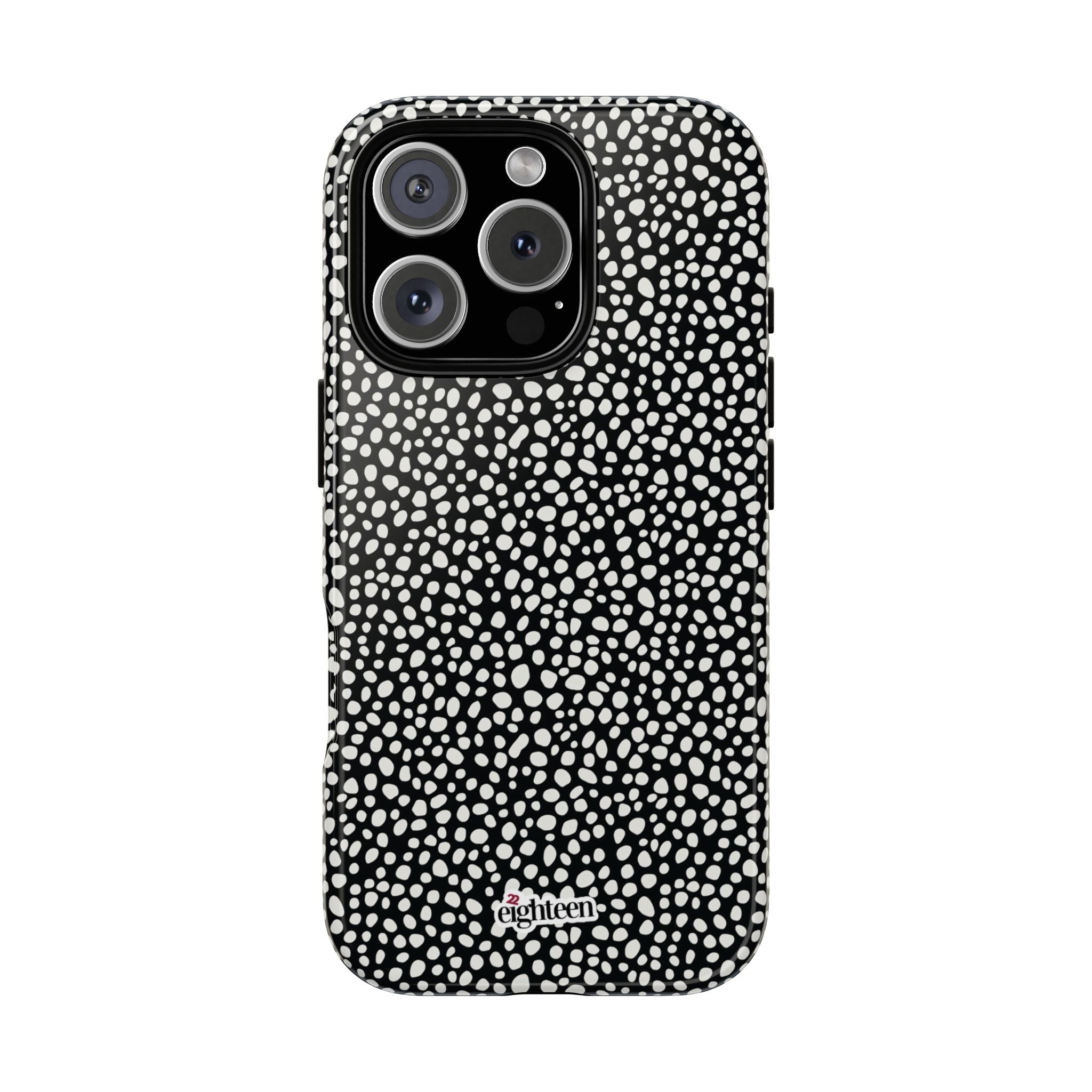 White Noise Tough Phone Case