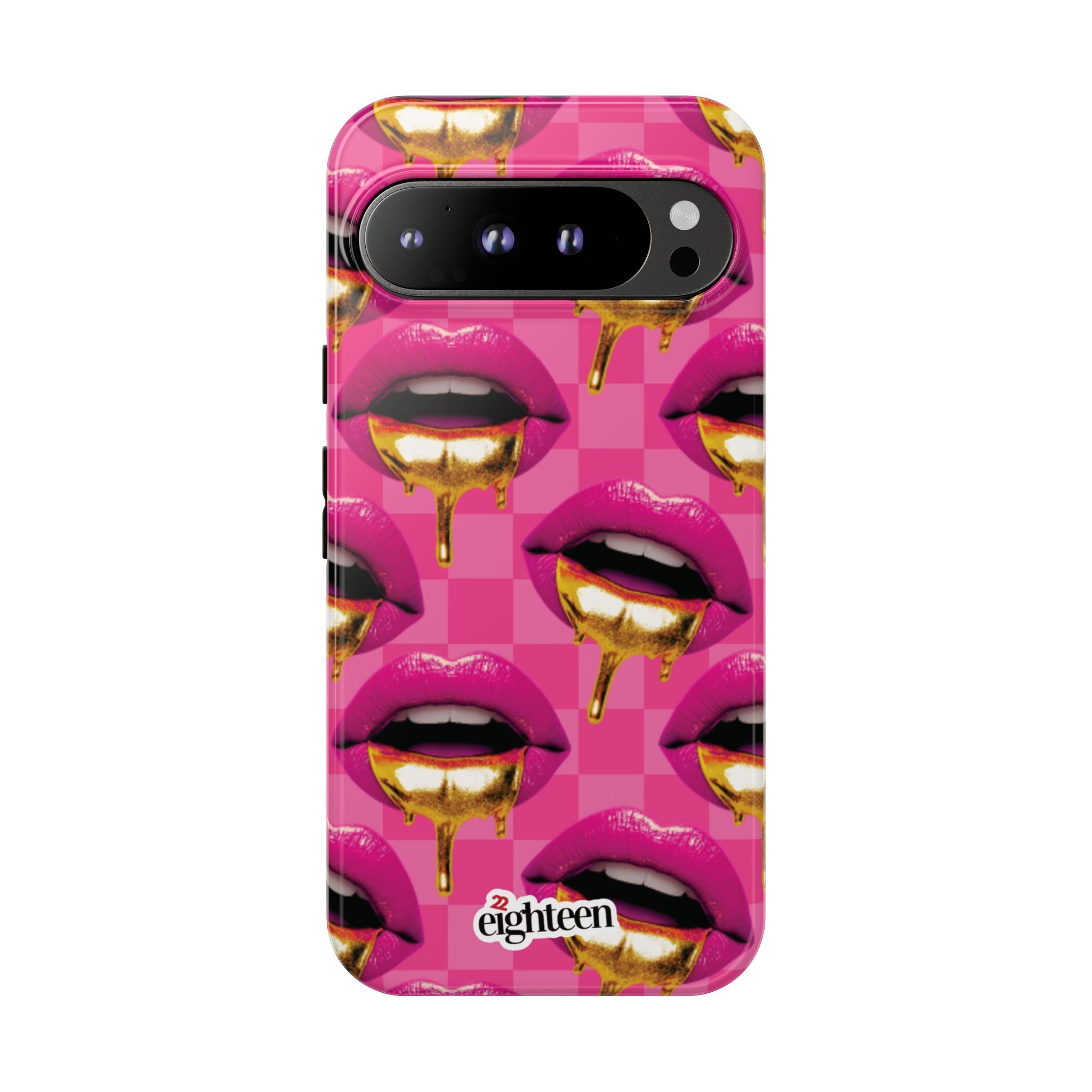 Pink Ms Pouty Tough Phone Case