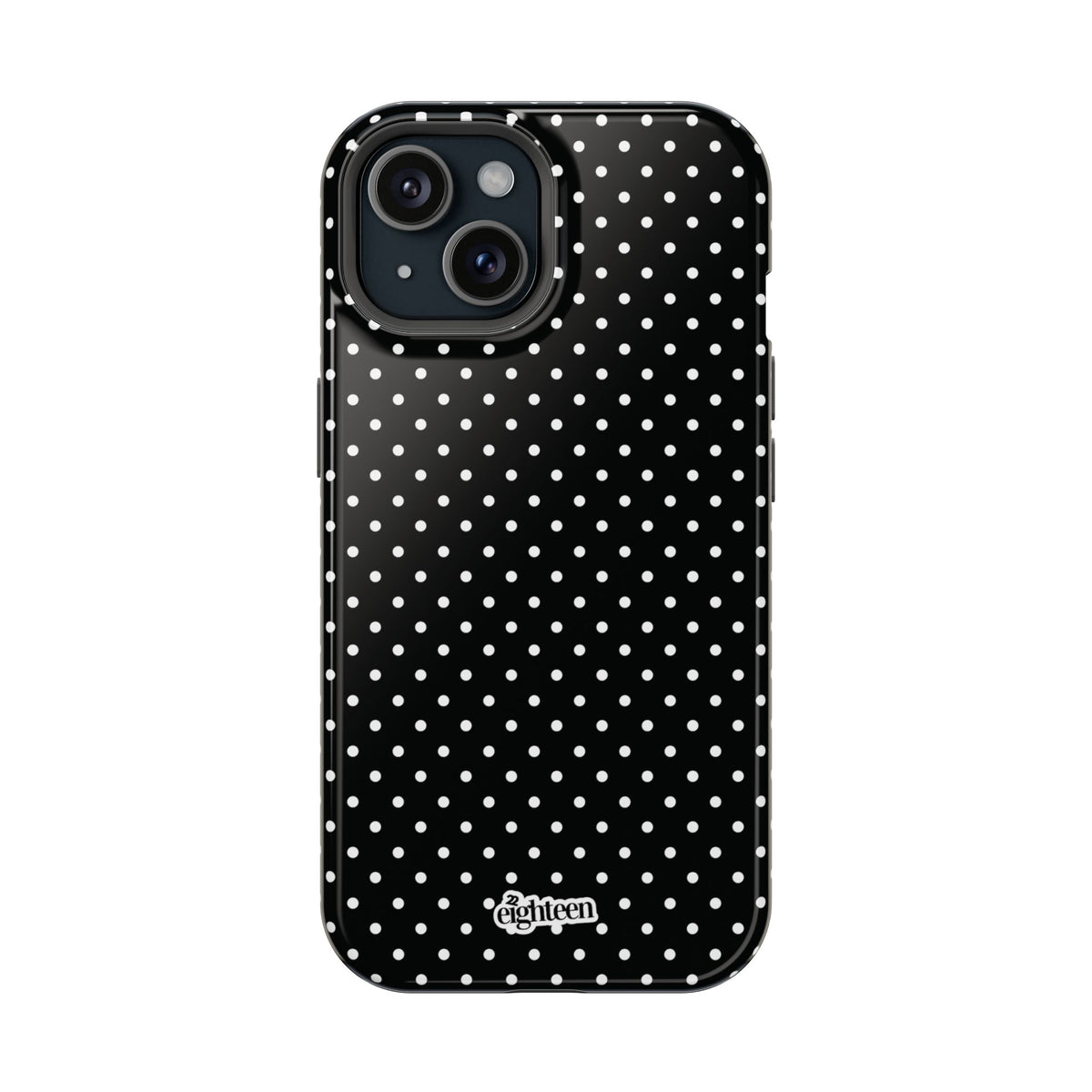 Black Dotty MagSafe Phone Case