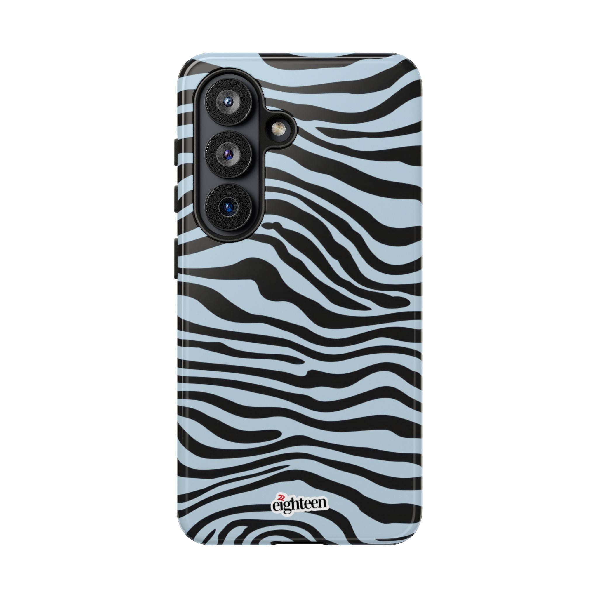 Blue Saharan Stripe Tough Phone Case