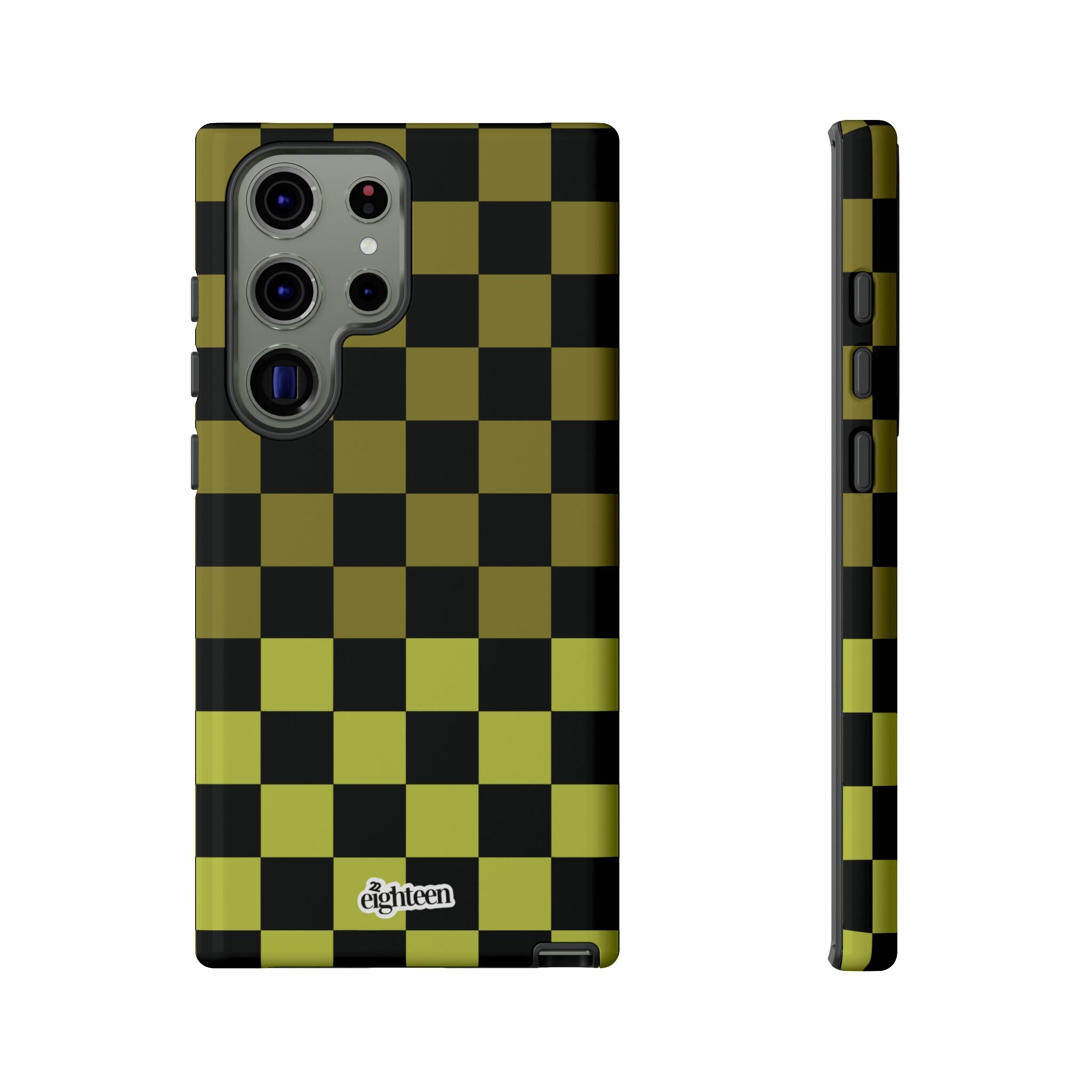 Split the Check Tough Phone Case