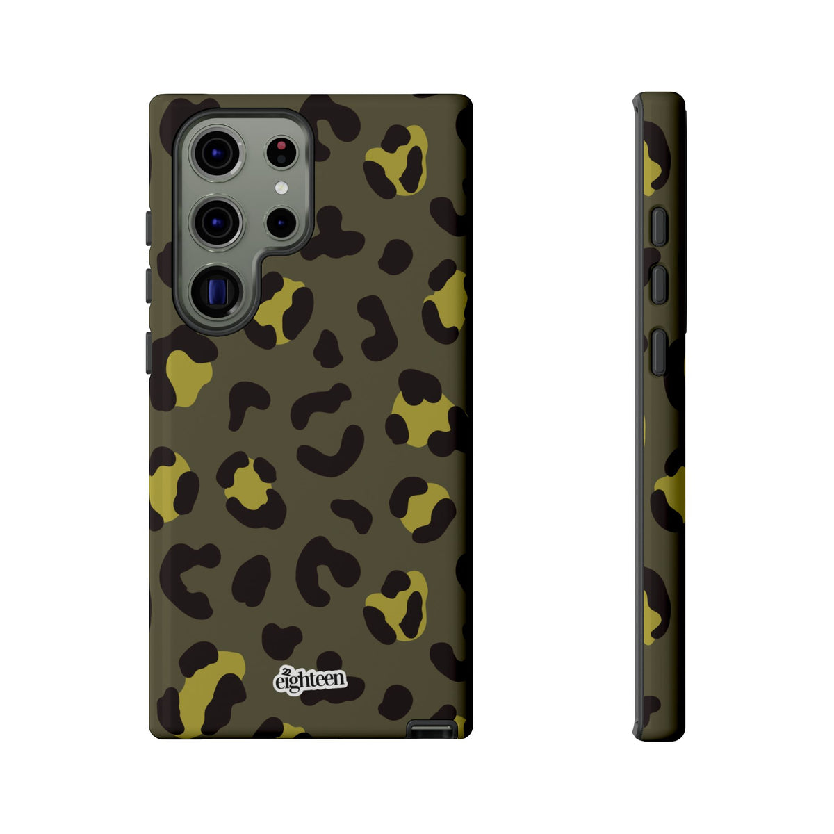 Wild Cat: Olive Twist Phone Case