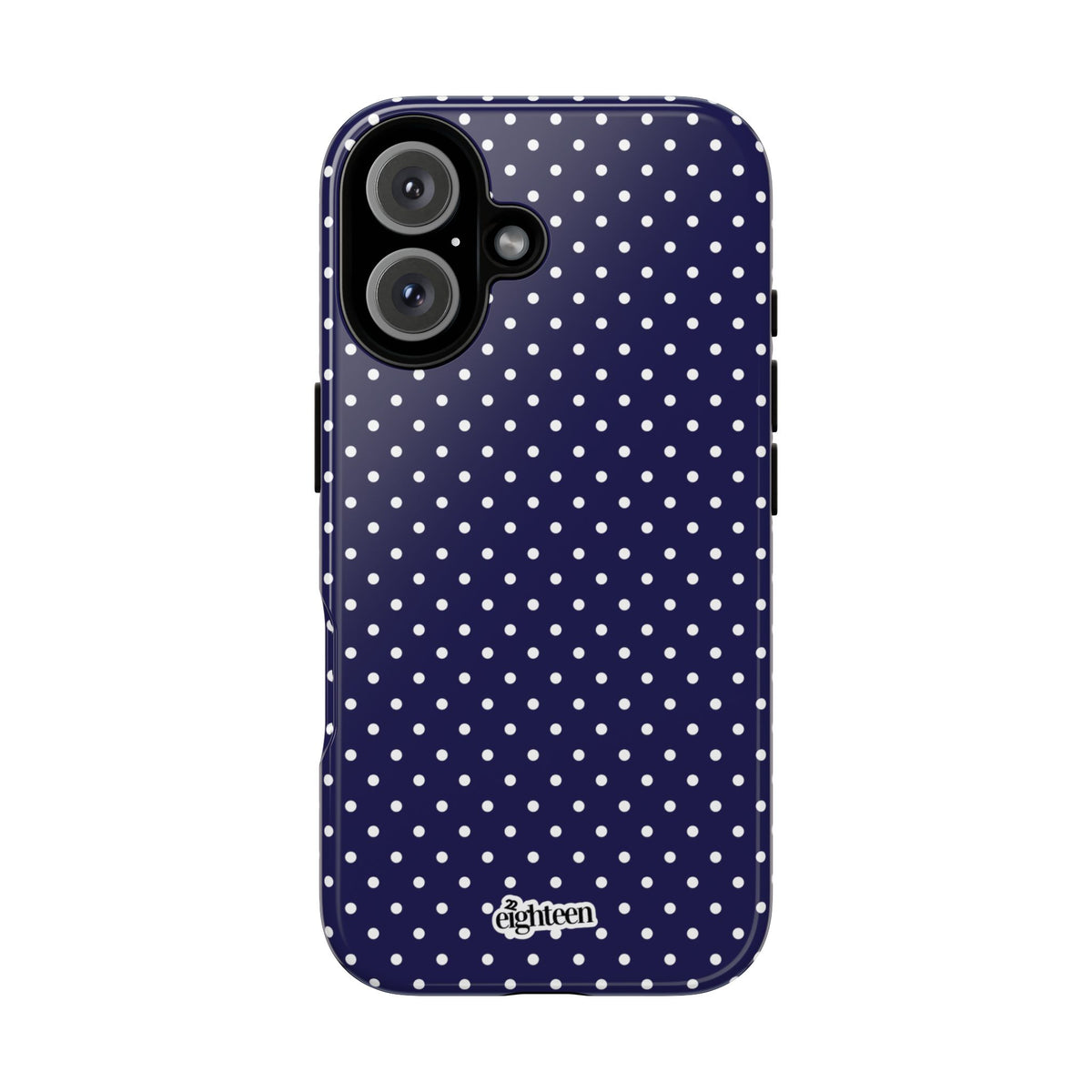 Deep Blue Dotty Phone Case