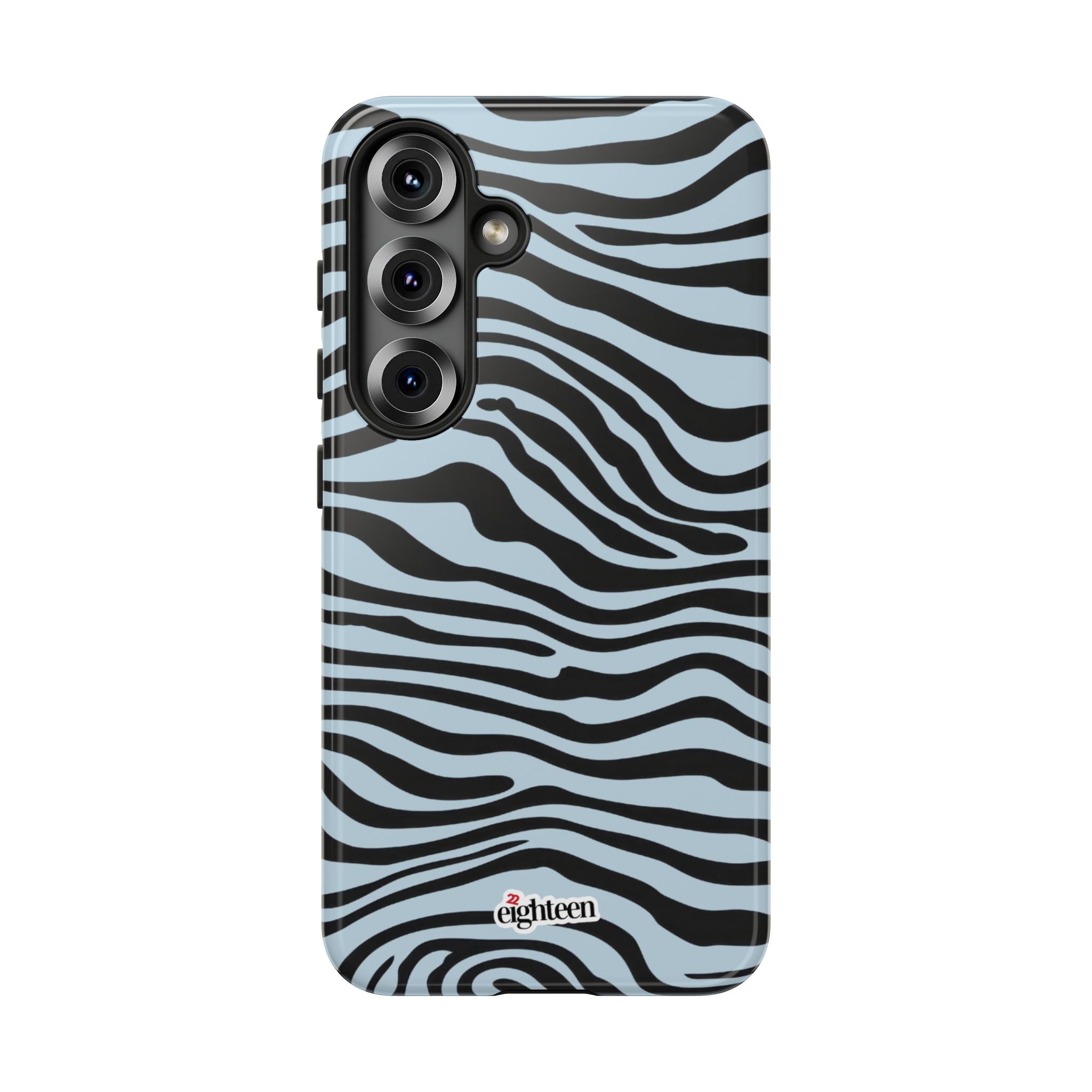 Blue Saharan Stripe Tough Phone Case