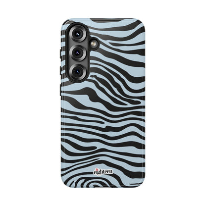 Blue Saharan Stripe Tough Phone Case