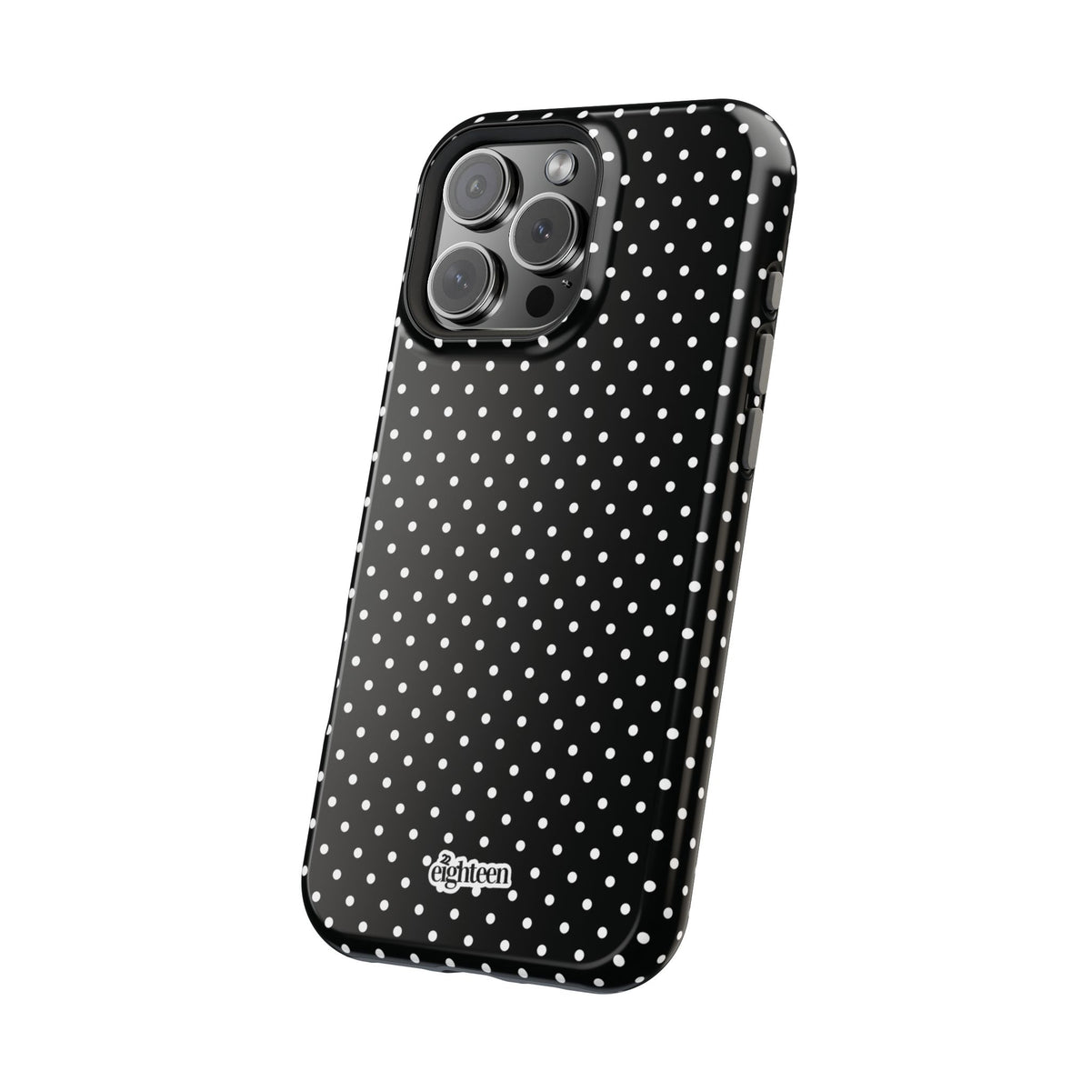 Black Dotty MagSafe Phone Case