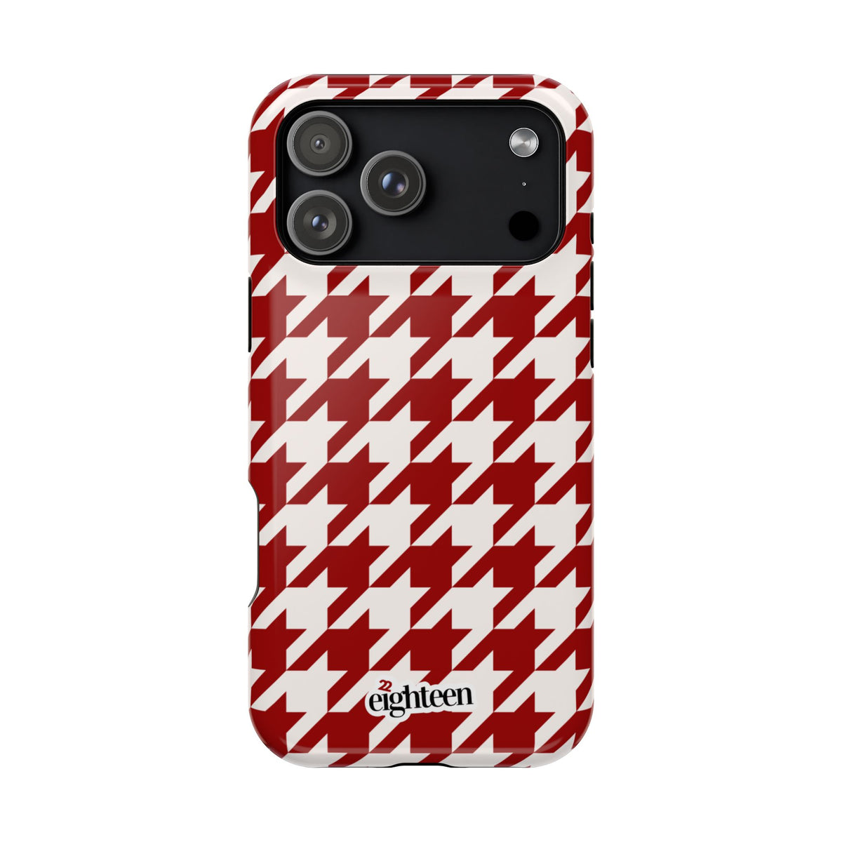 Crimson & Cream Staccato MagSafe Phone Case