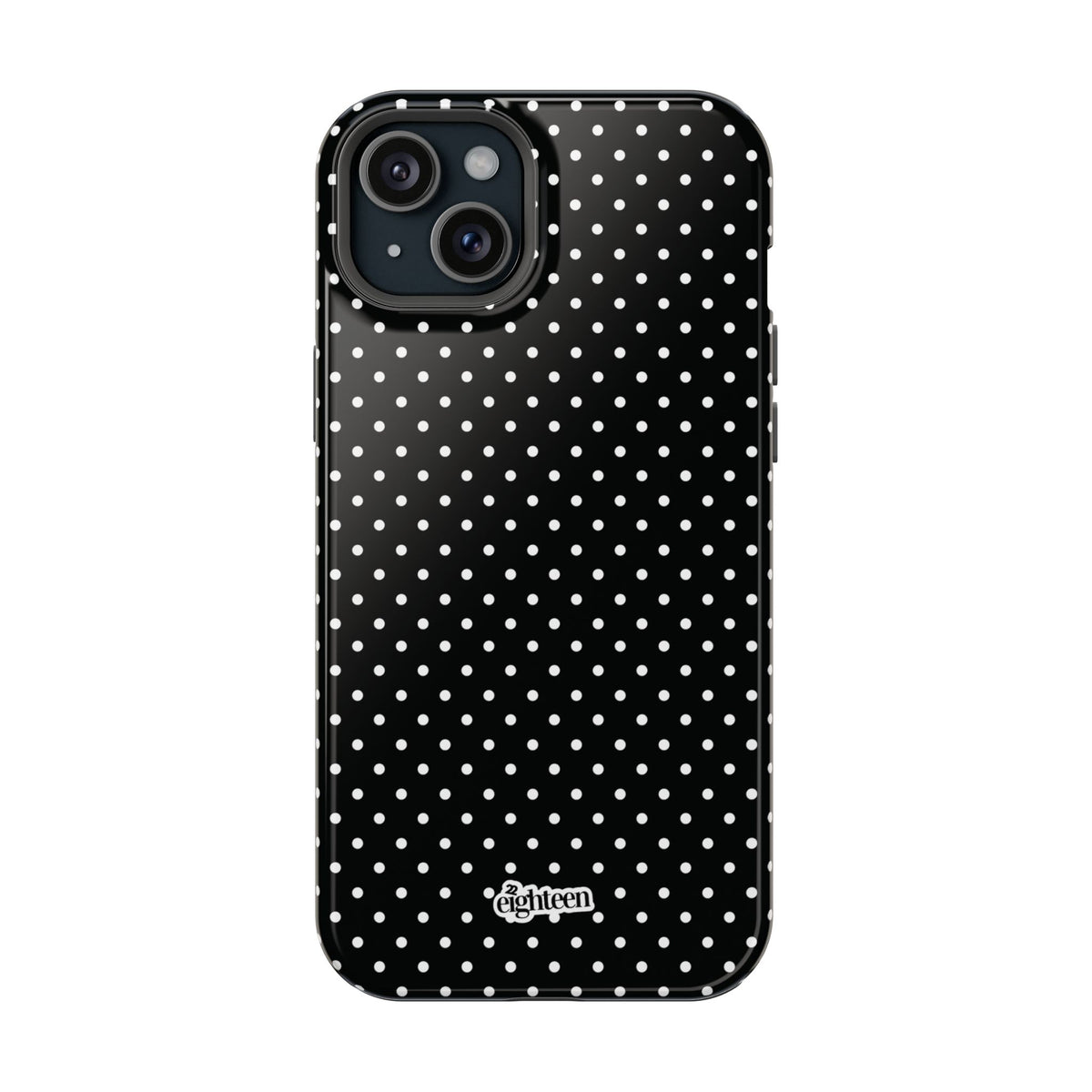 Black Dotty MagSafe Phone Case