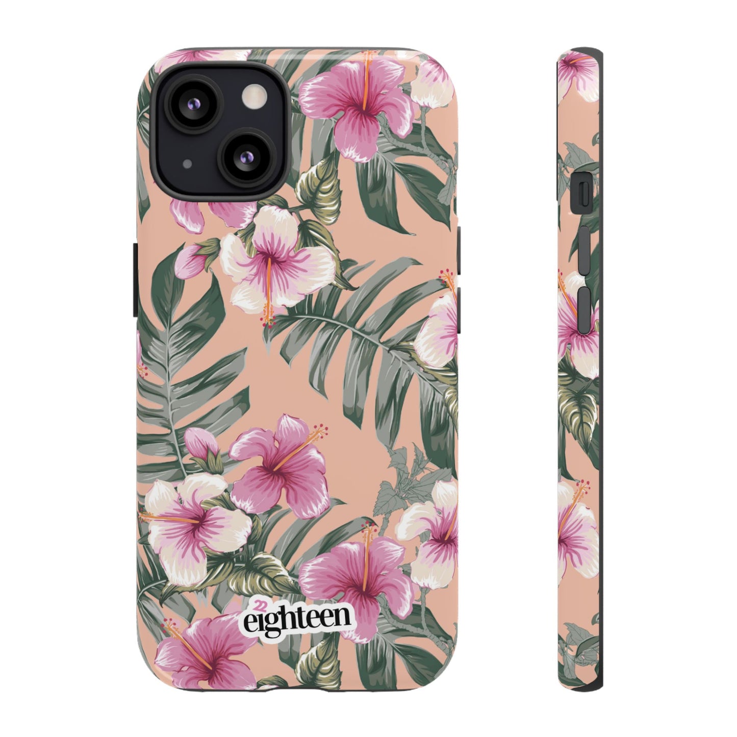 Hibiscus Haze Tough Phone Case