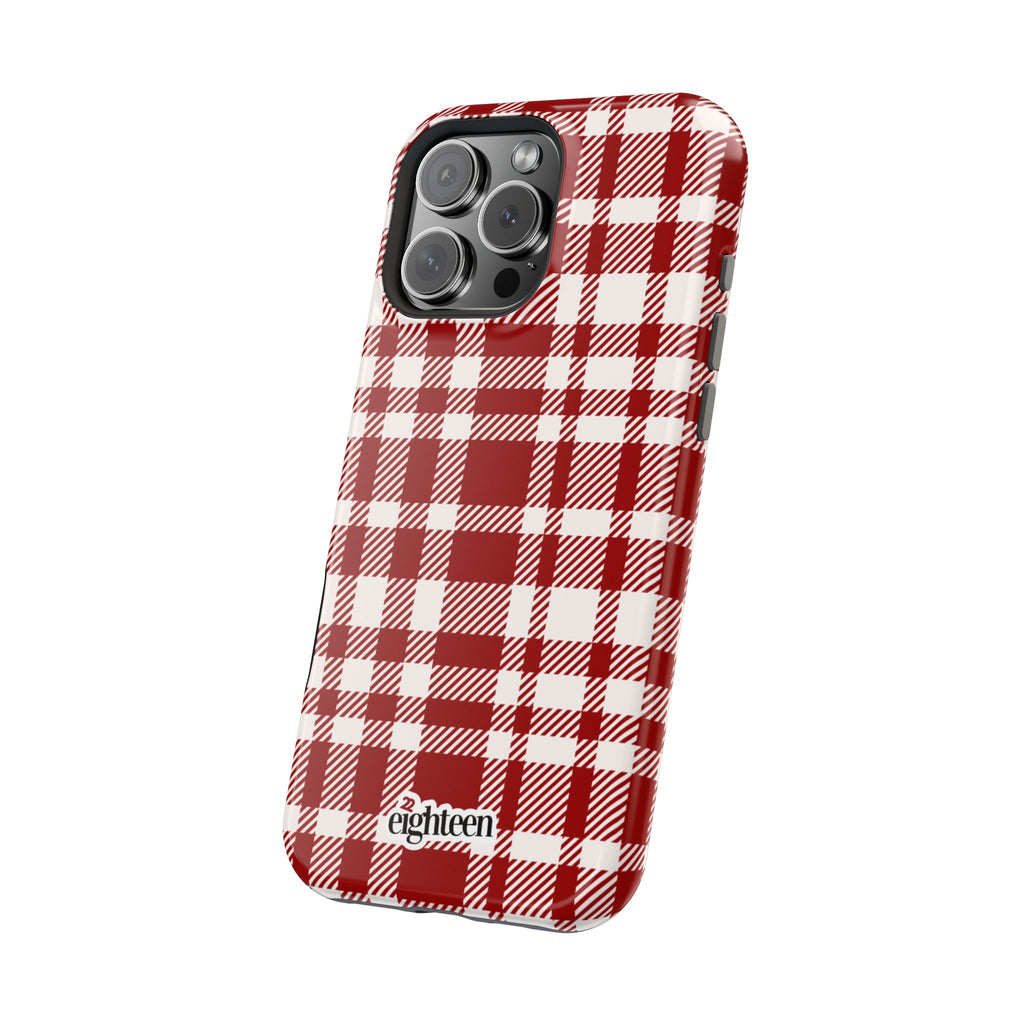 Crimson & Cream Interlude MagSafe Tough Case