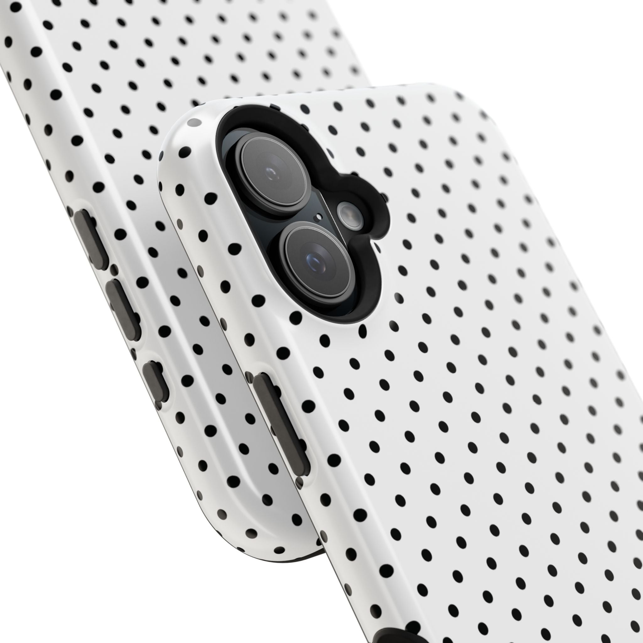 White Dotty MagSafe Phone Case
