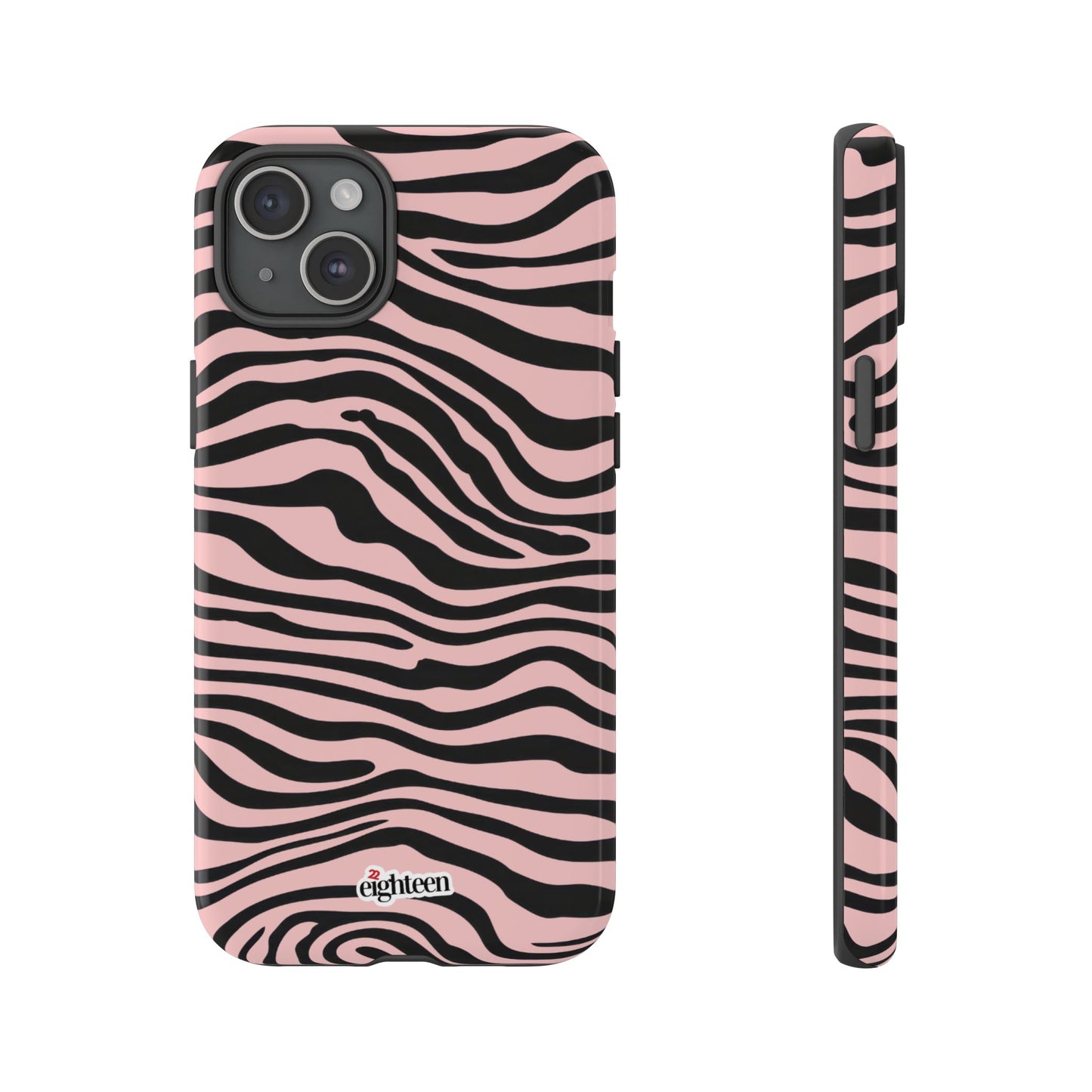 Pink Saharan Stripe Tough Phone Case