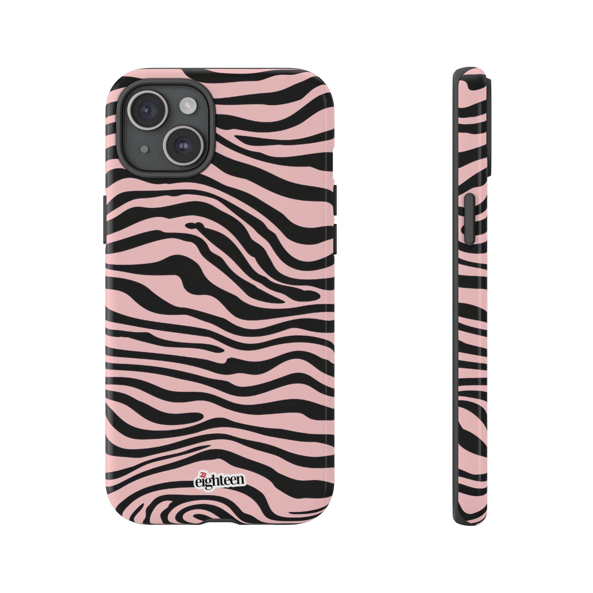 Pink Saharan Stripe Tough Phone Case