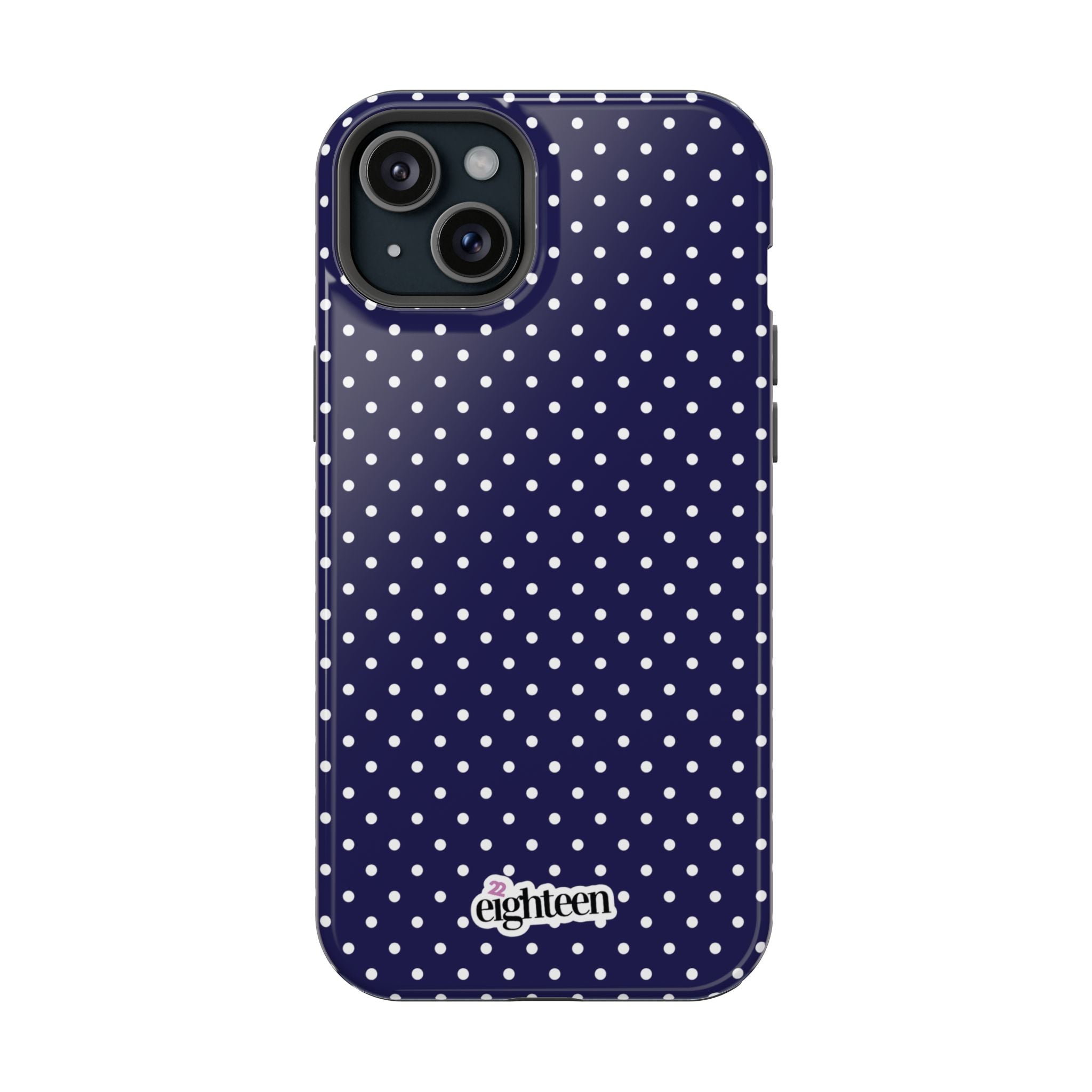 Deep Blue Dotty MagSafe Tough Case
