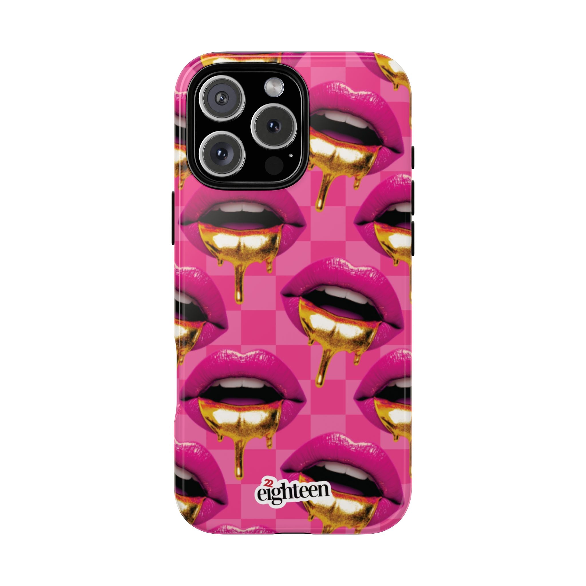 Pink Ms Pouty Tough Phone Case