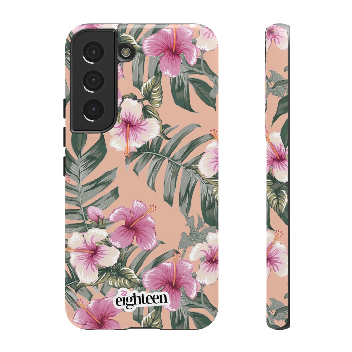 Hibiscus Haze Tough Phone Case