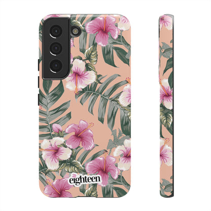 Hibiscus Haze Tough Phone Case