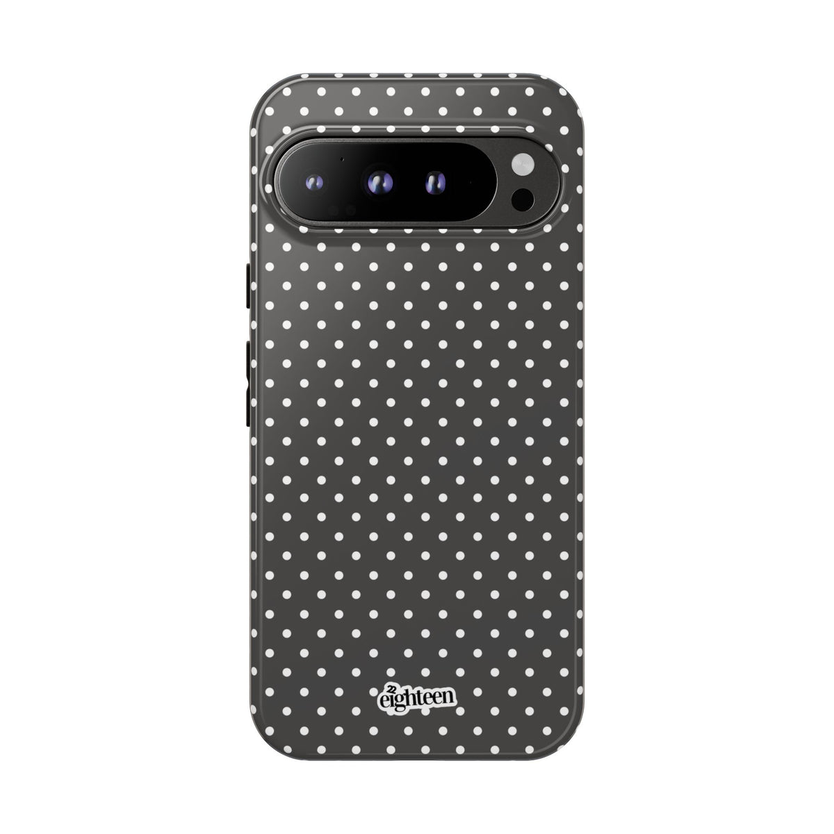 Charcoal Dotty Phone Case
