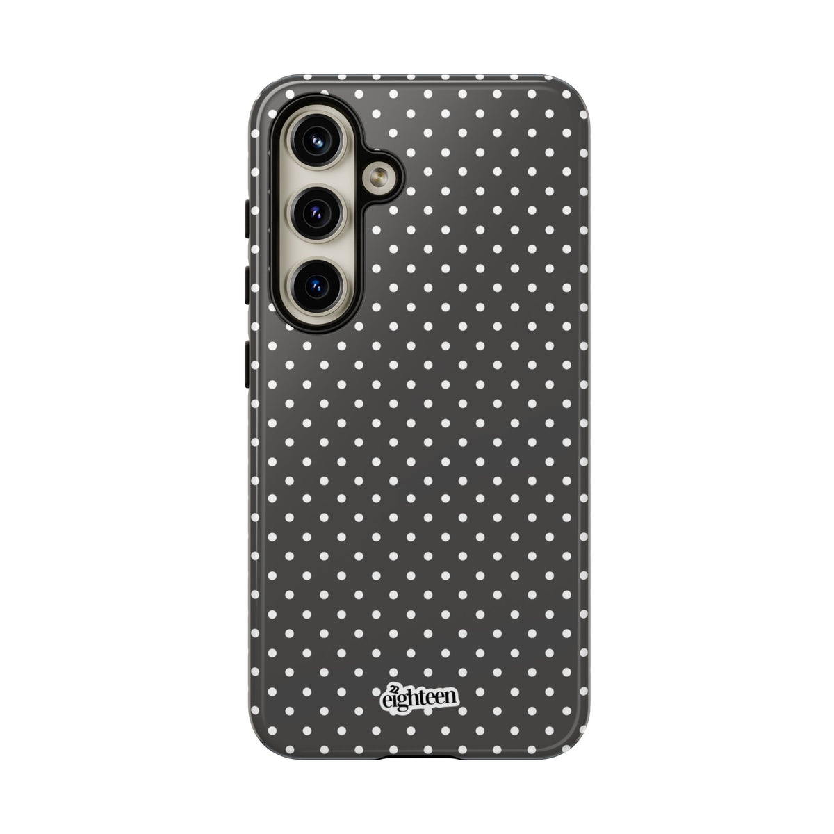 Charcoal Dotty Phone Case
