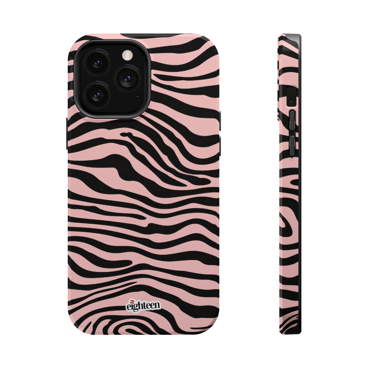 Pink Saharan Stripe MagSafe Phone Case
