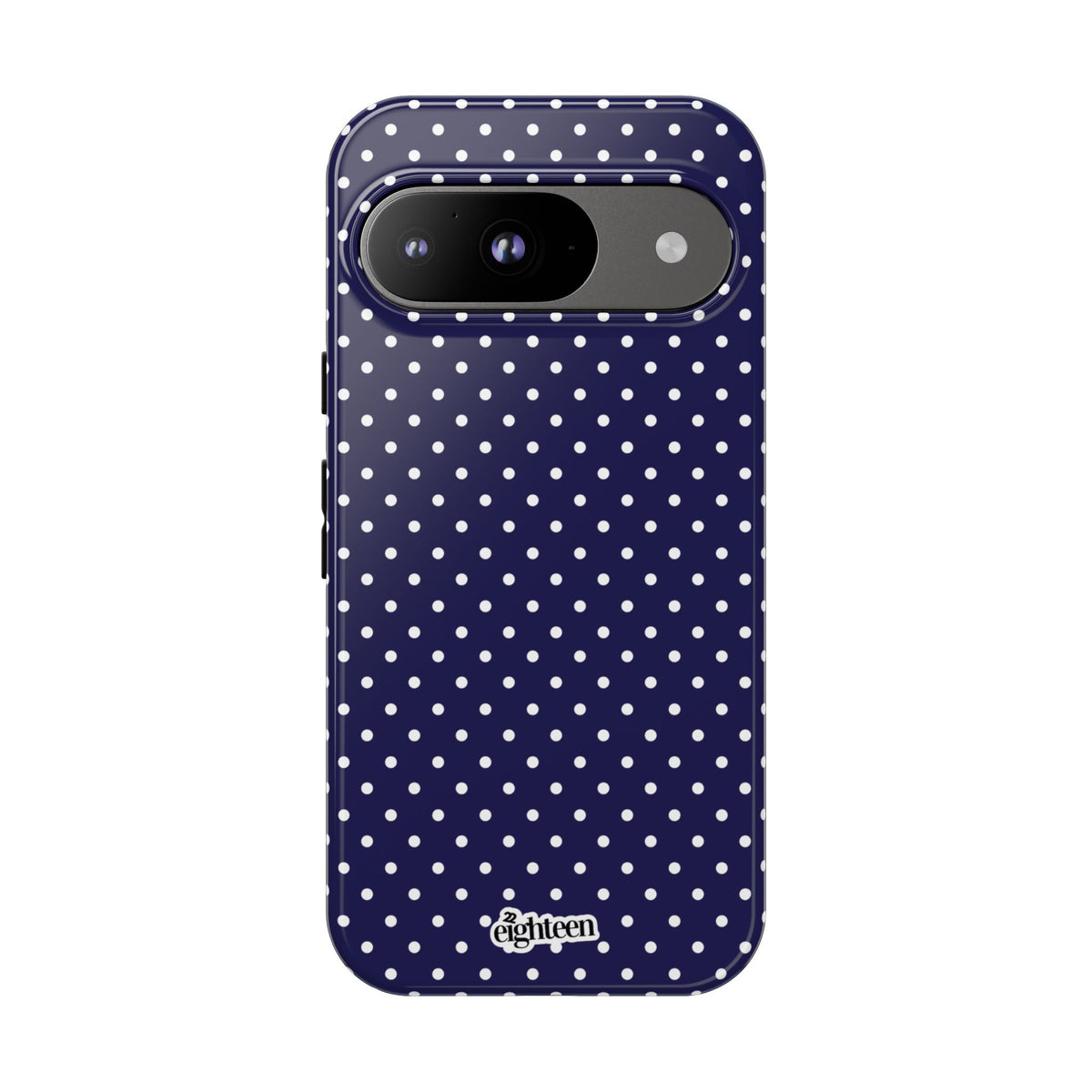 Deep Blue Dotty Phone Case