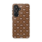 Brown Gaze Tough Phone Case