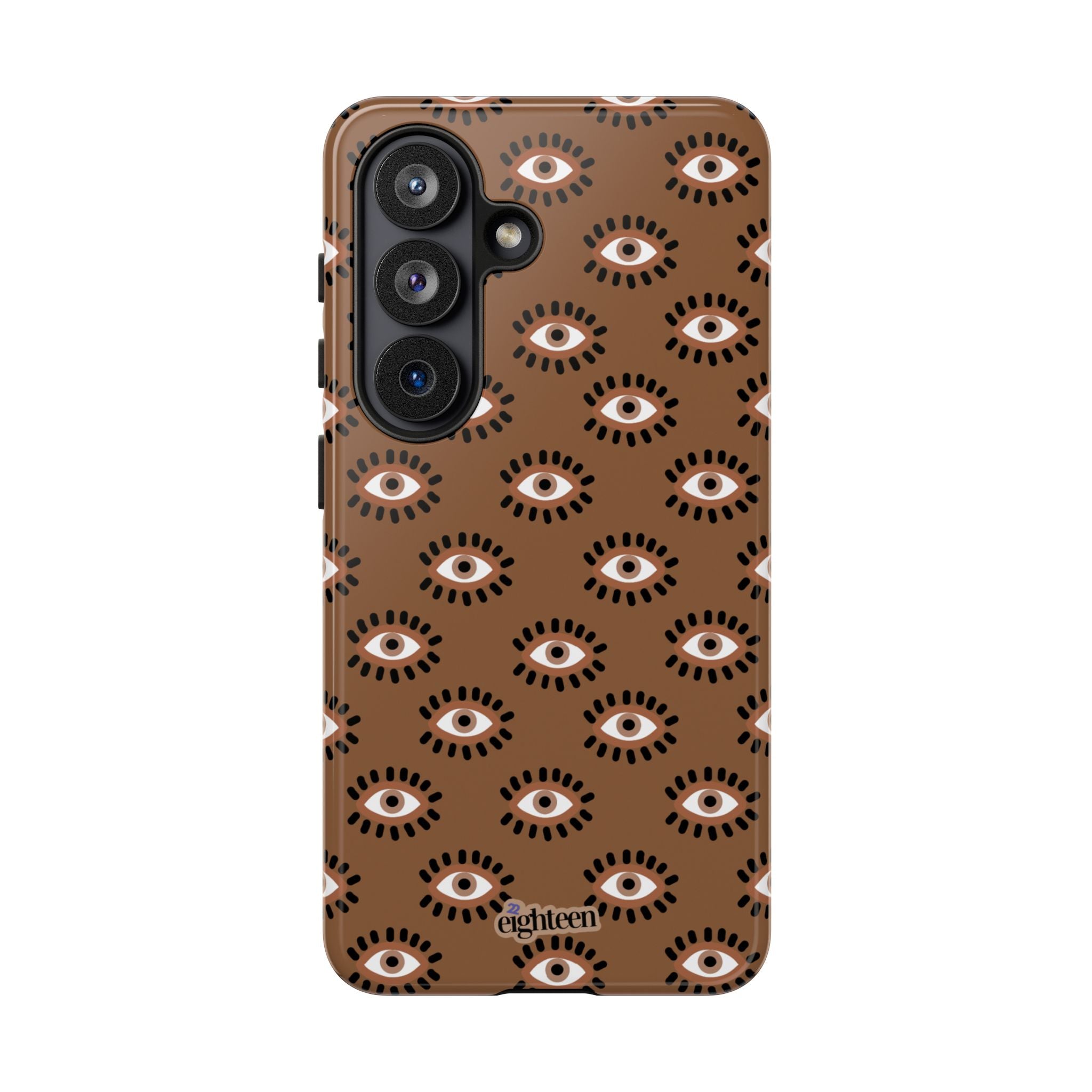 Brown Gaze Tough Phone Case