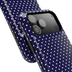 Deep Blue Dotty MagSafe Phone Case