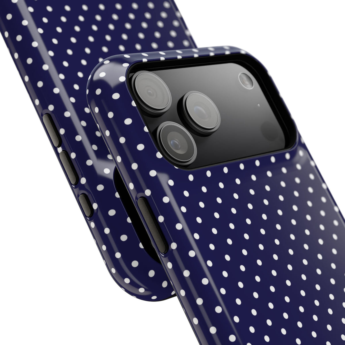 Deep Blue Dotty MagSafe Phone Case