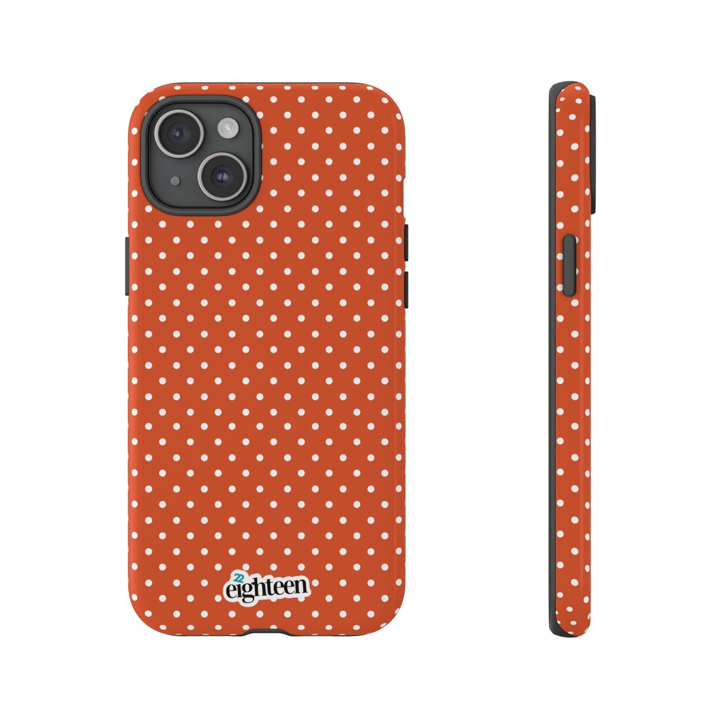 Harvest Orange Dotty Tough Phone Case