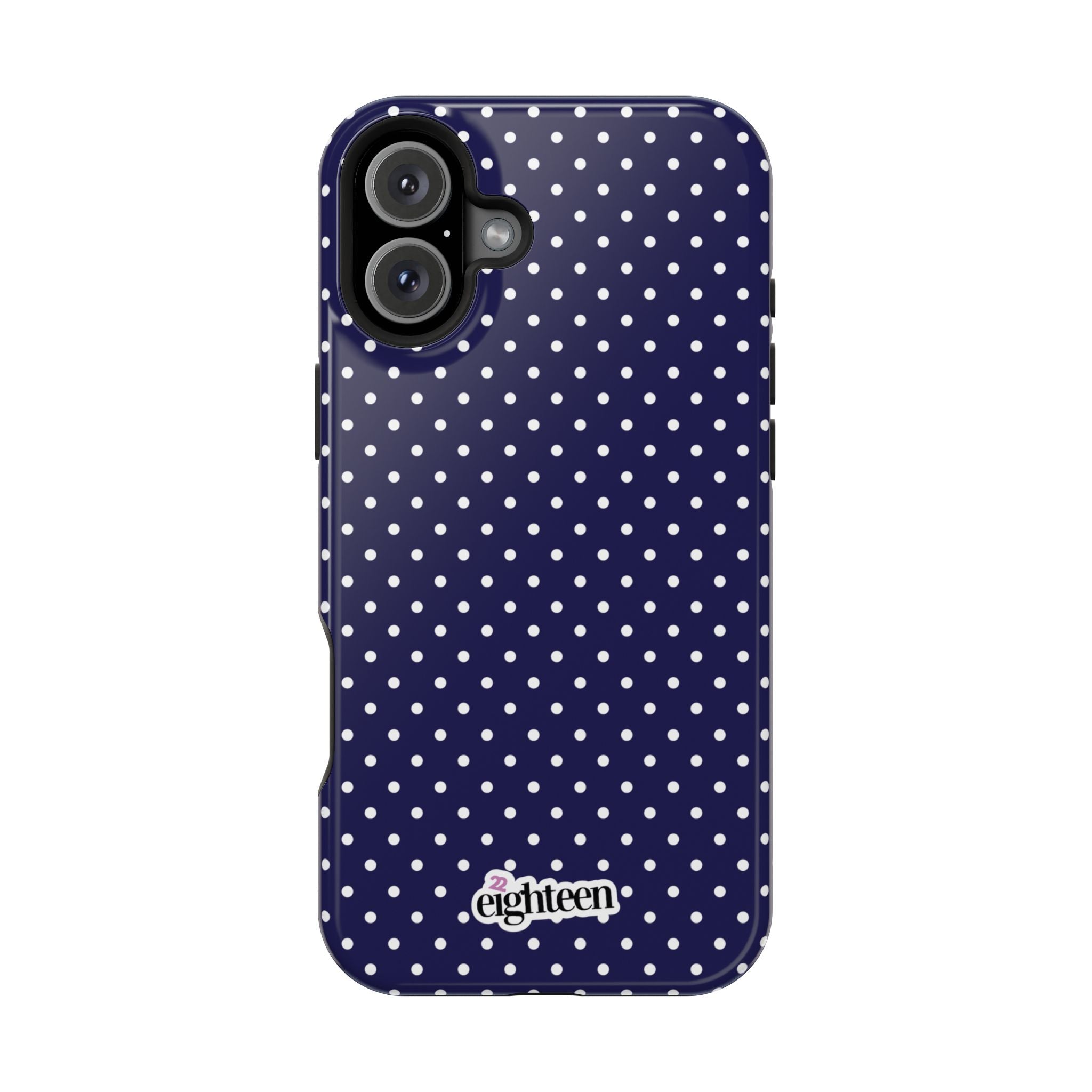 Deep Blue Dotty MagSafe Tough Case