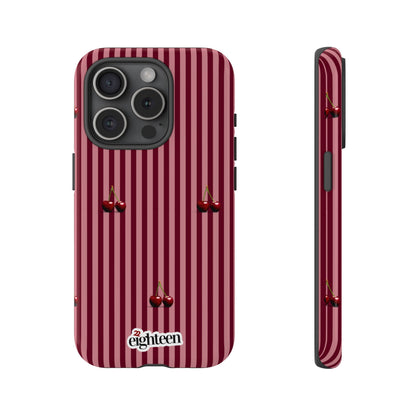Dark Cherry Tough Phone Case