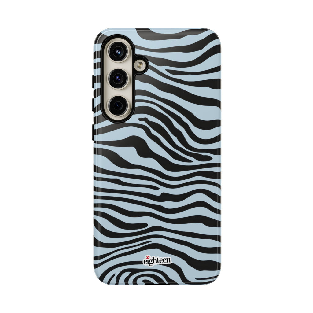 Blue Saharan Stripe Phone Case