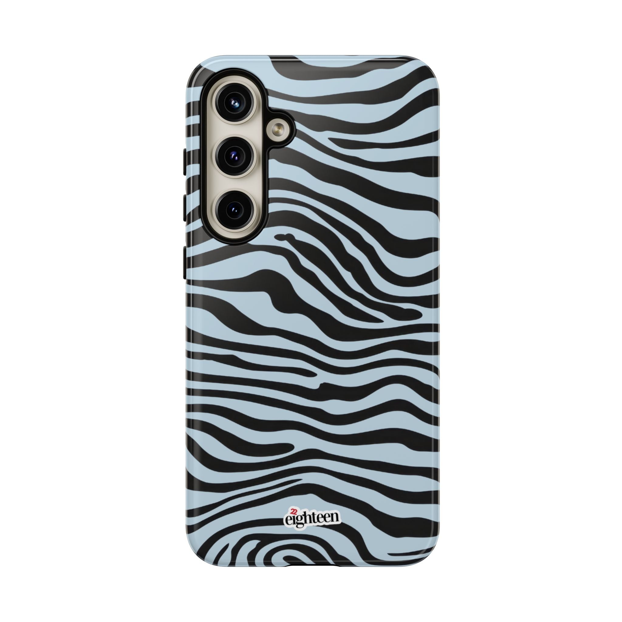 Blue Saharan Stripe Tough Phone Case