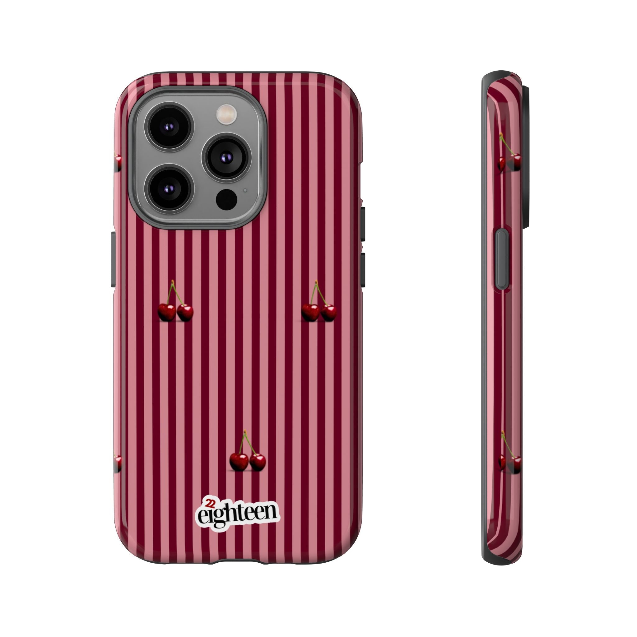Dark Cherry Tough Phone Case