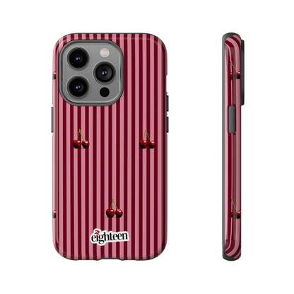 Dark Cherry Tough Phone Case