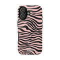 Pink Saharan Stripe Tough Phone Case