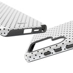 White Dotty Phone Case