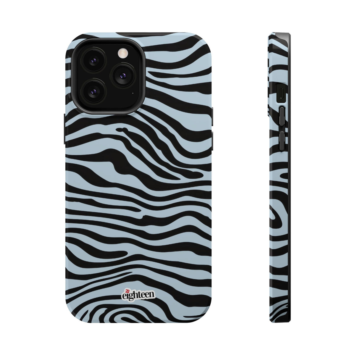 Blue Saharan Stripe MagSafe Phone Case