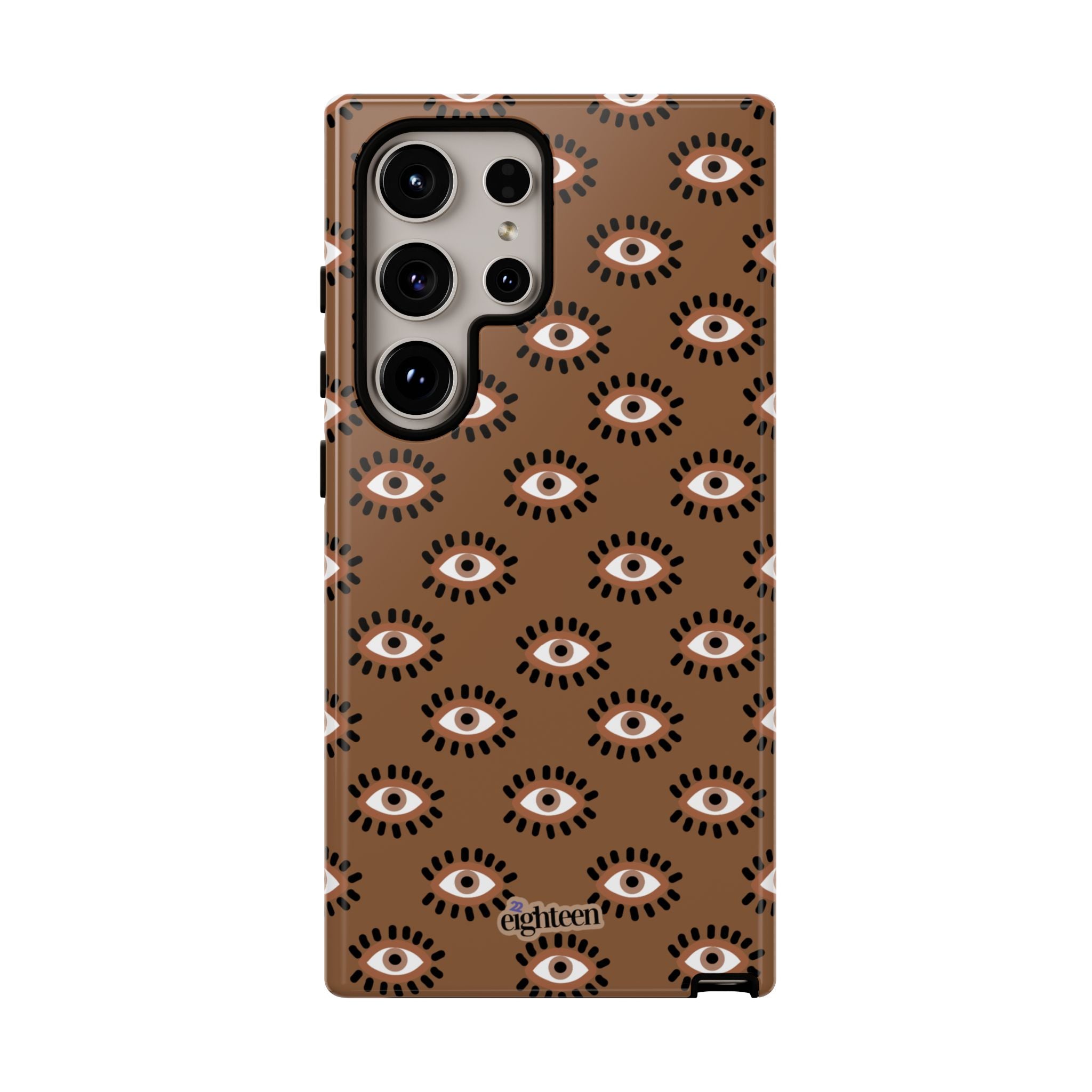 Brown Gaze Tough Phone Case