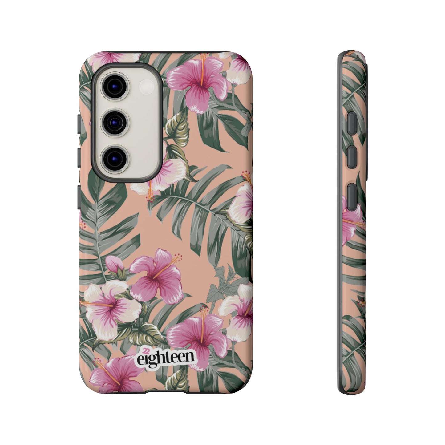 Hibiscus Haze Tough Phone Case