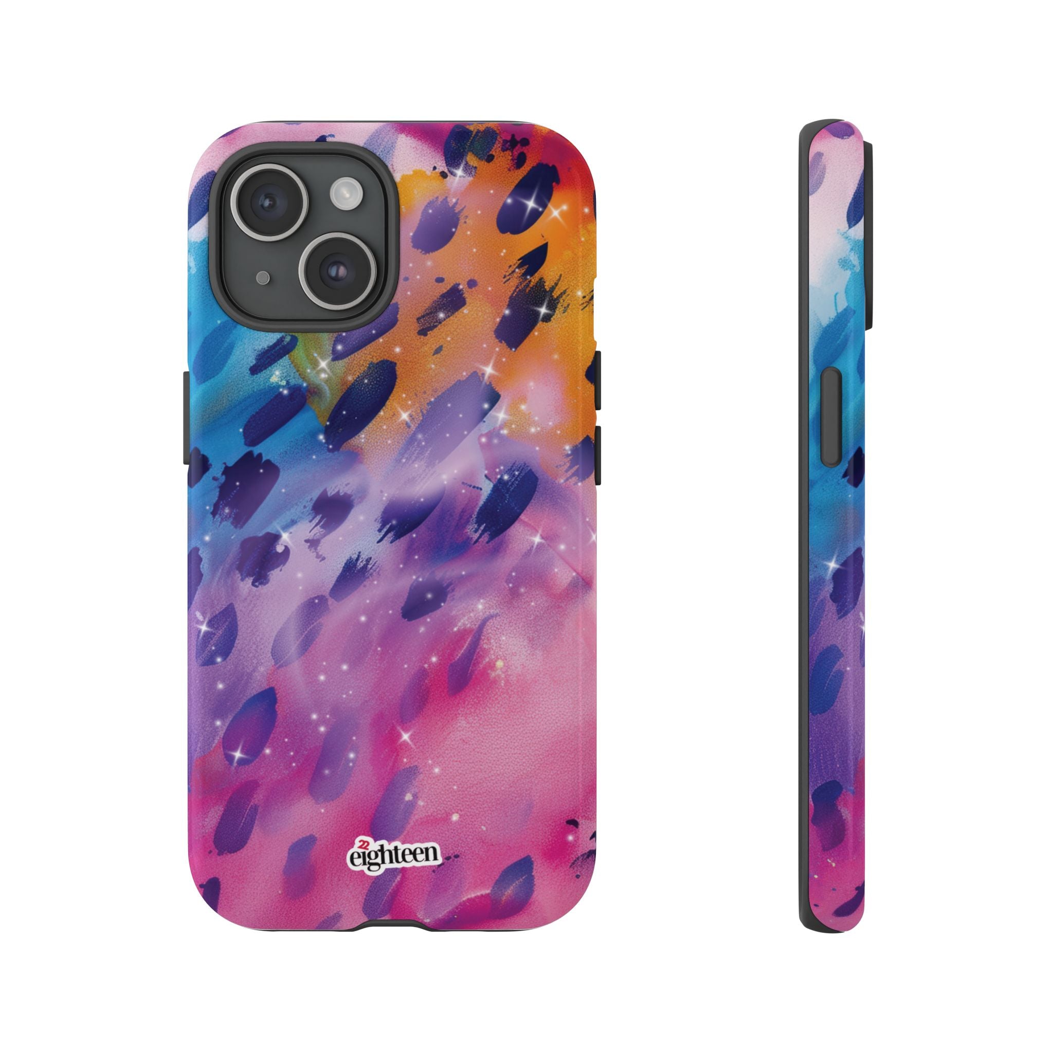 Nebula Glow Tough Phone Case