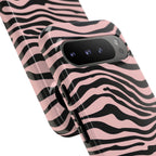 Pink Saharan Stripe Tough Phone Case