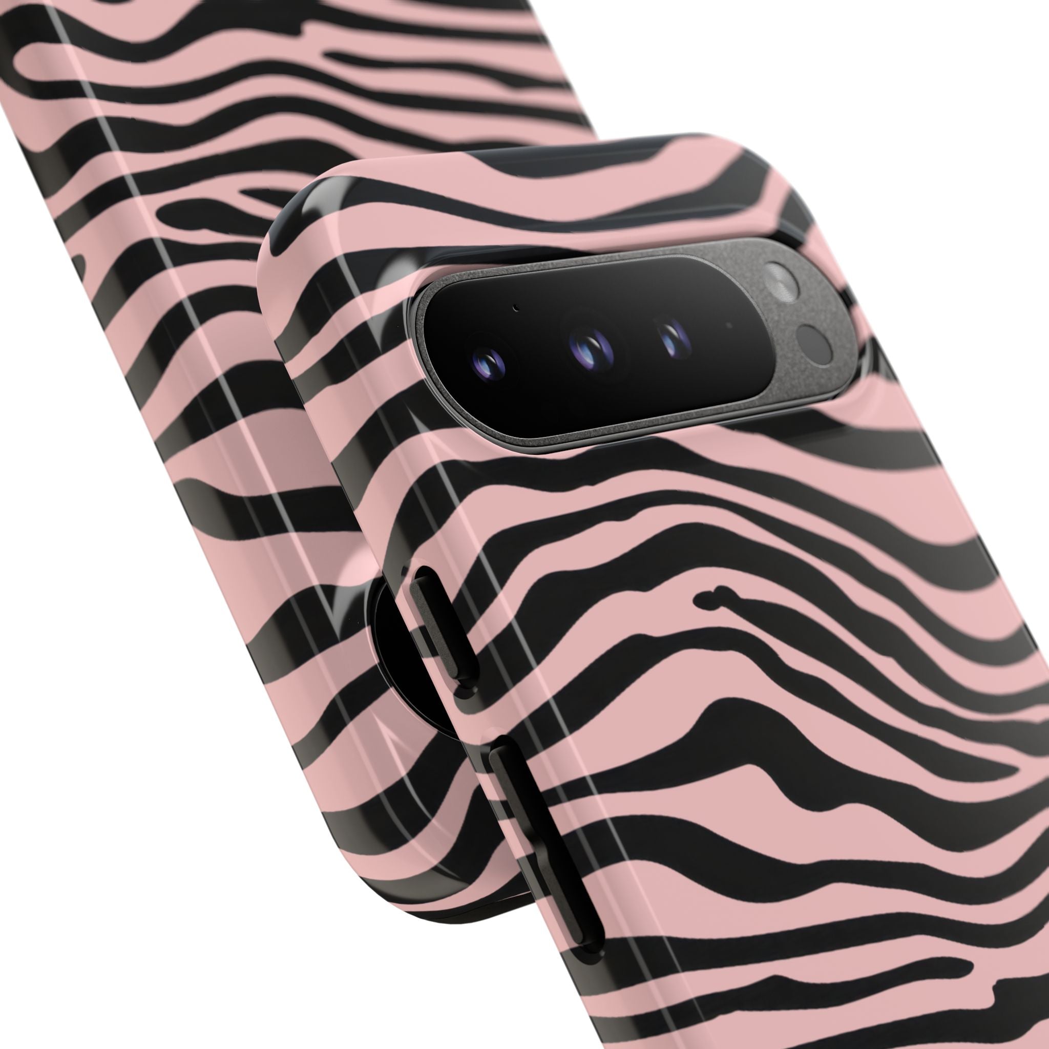 Pink Saharan Stripe Tough Phone Case