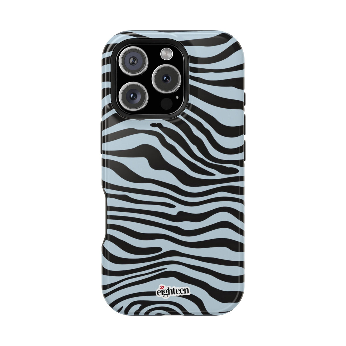 Blue Saharan Stripe MagSafe Phone Case