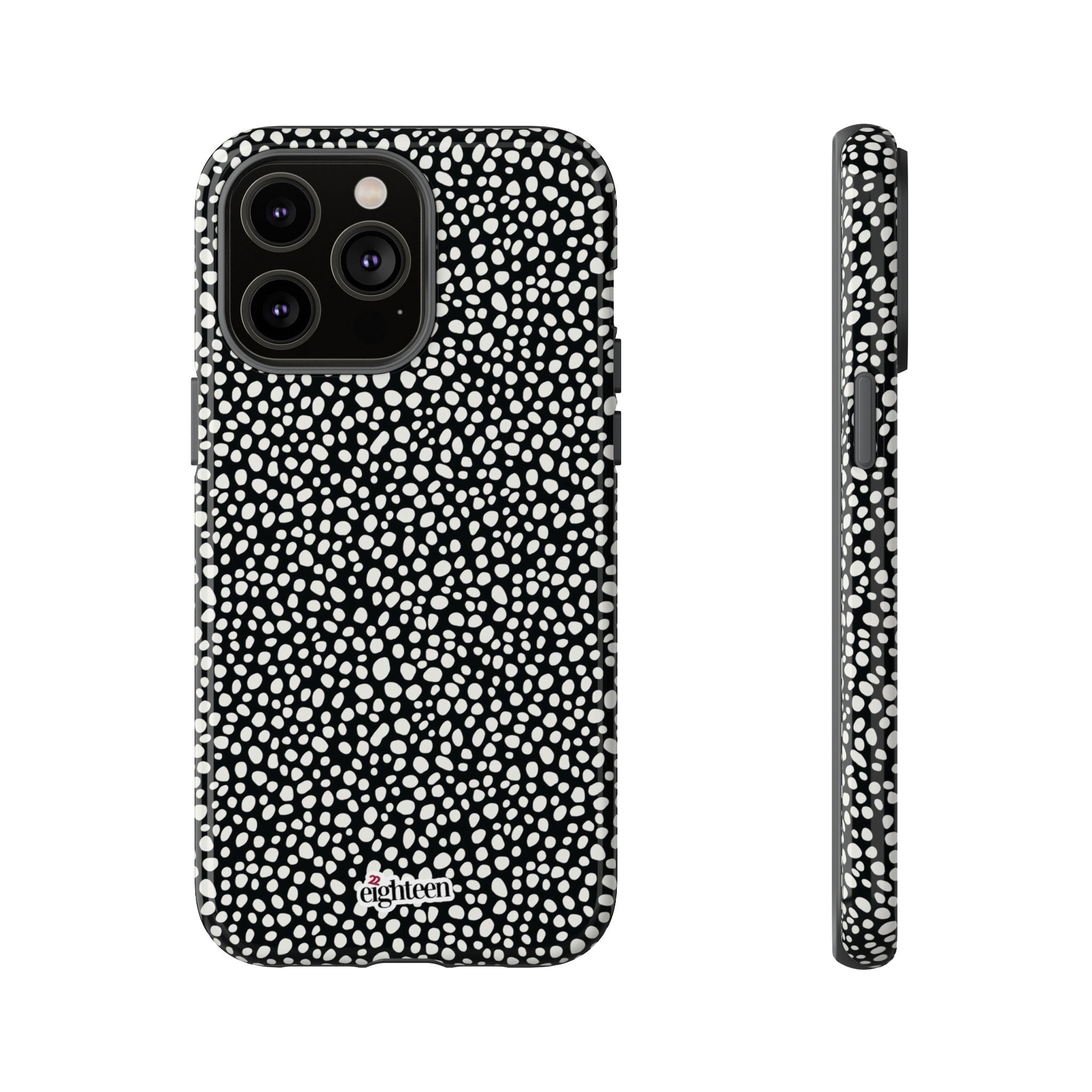 White Noise Tough Phone Case